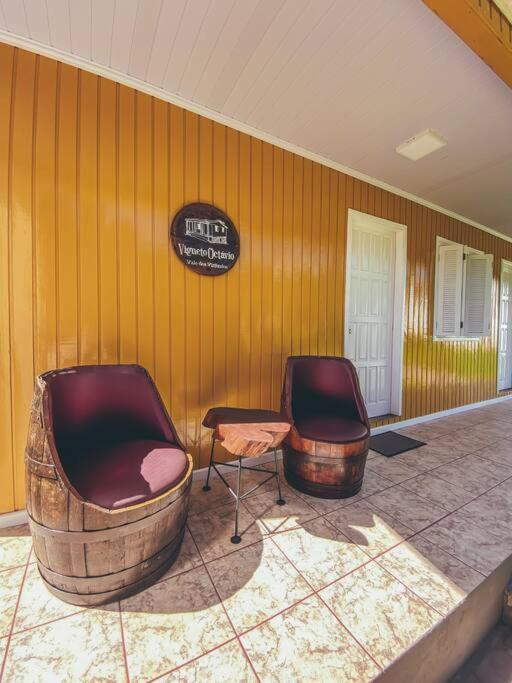 Villa Casa Vigneto Octavio No Vale Dos Vinhedos Bento Gonçalves Exterior foto